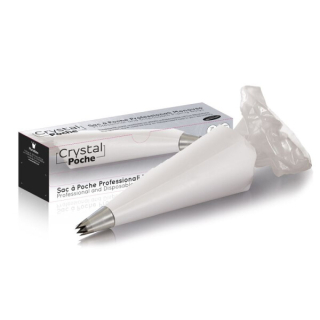 Zdobicí sáček jednorázový průhledný 30 cm Martellato